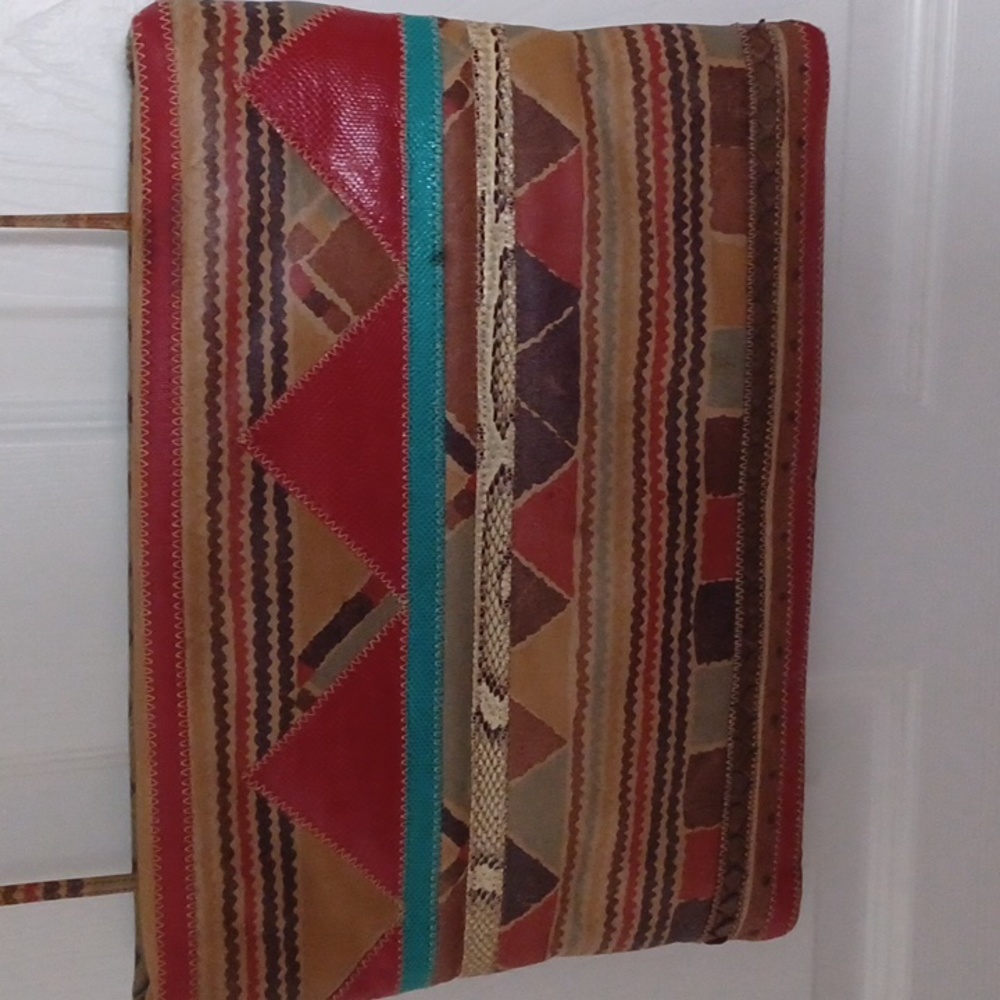 Vintage Patchwork Envelope or crossbody hanbag